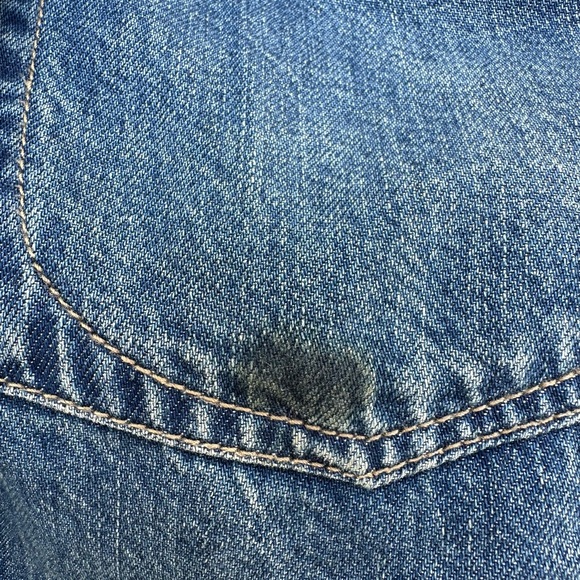 Rag & Bone Logan Wmns Featherweight Long Wide‑Leg Mid-rise Jeans|Covington ~29 - Picture 7 of 7